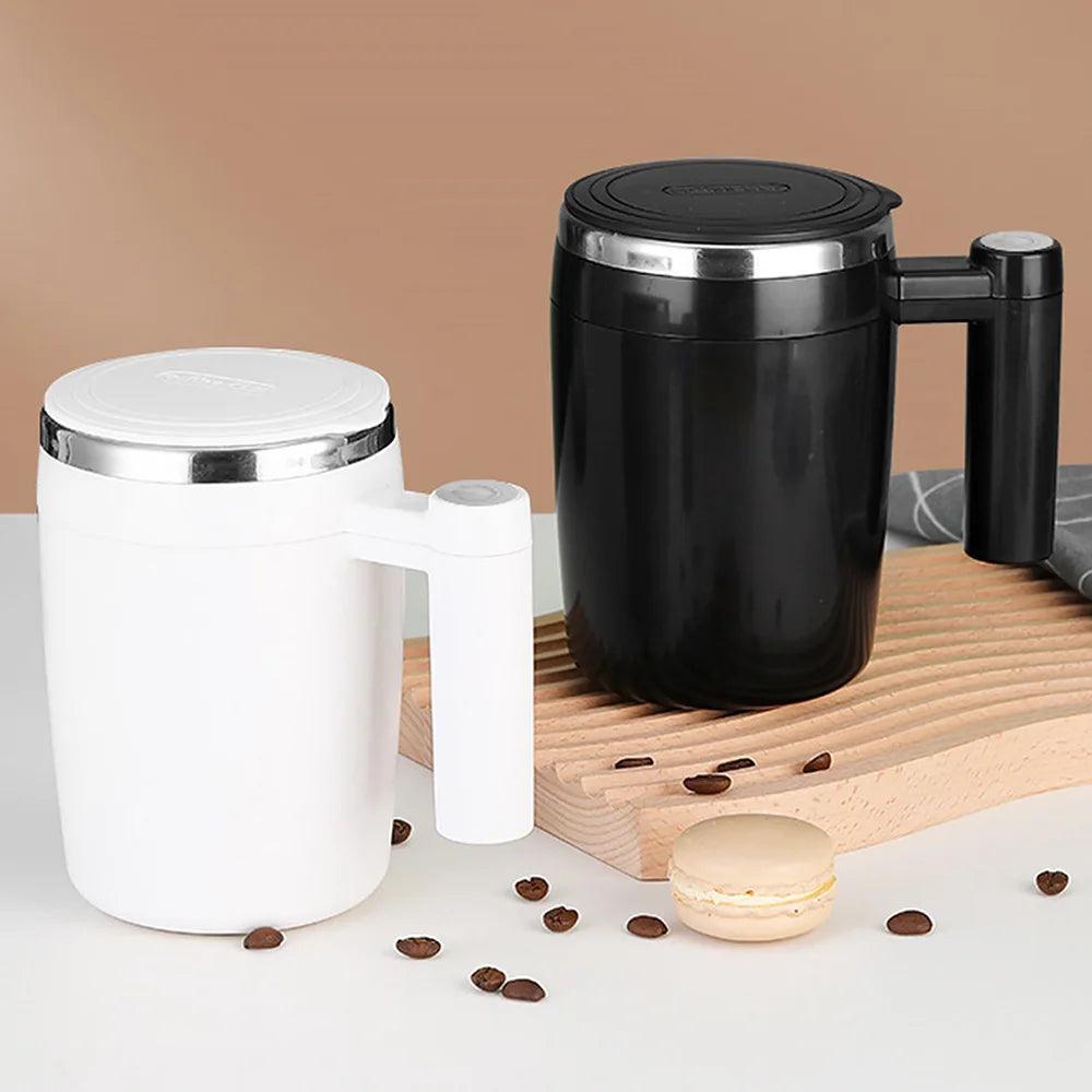 Tasse à Café Auto-Agitante USB en Acier Inoxydable
