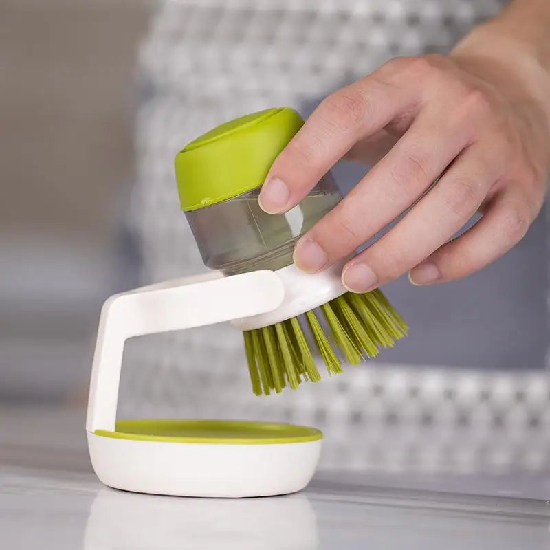 Brosse vaisselle avec Distributeur de Savon